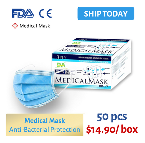 Medical Face Mask 50pcs