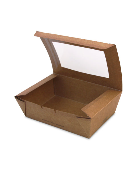 Medium PLA Window Lunch Box A - Nature Pac