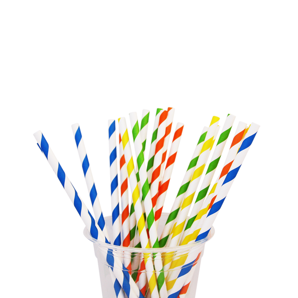 6mm Paper Straws - Nature Pac