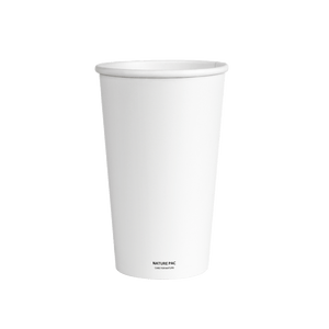 16oz PLA Cups (90mm) - White - Nature Pac