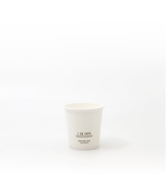 4oz (110ml) PLA Cups - White