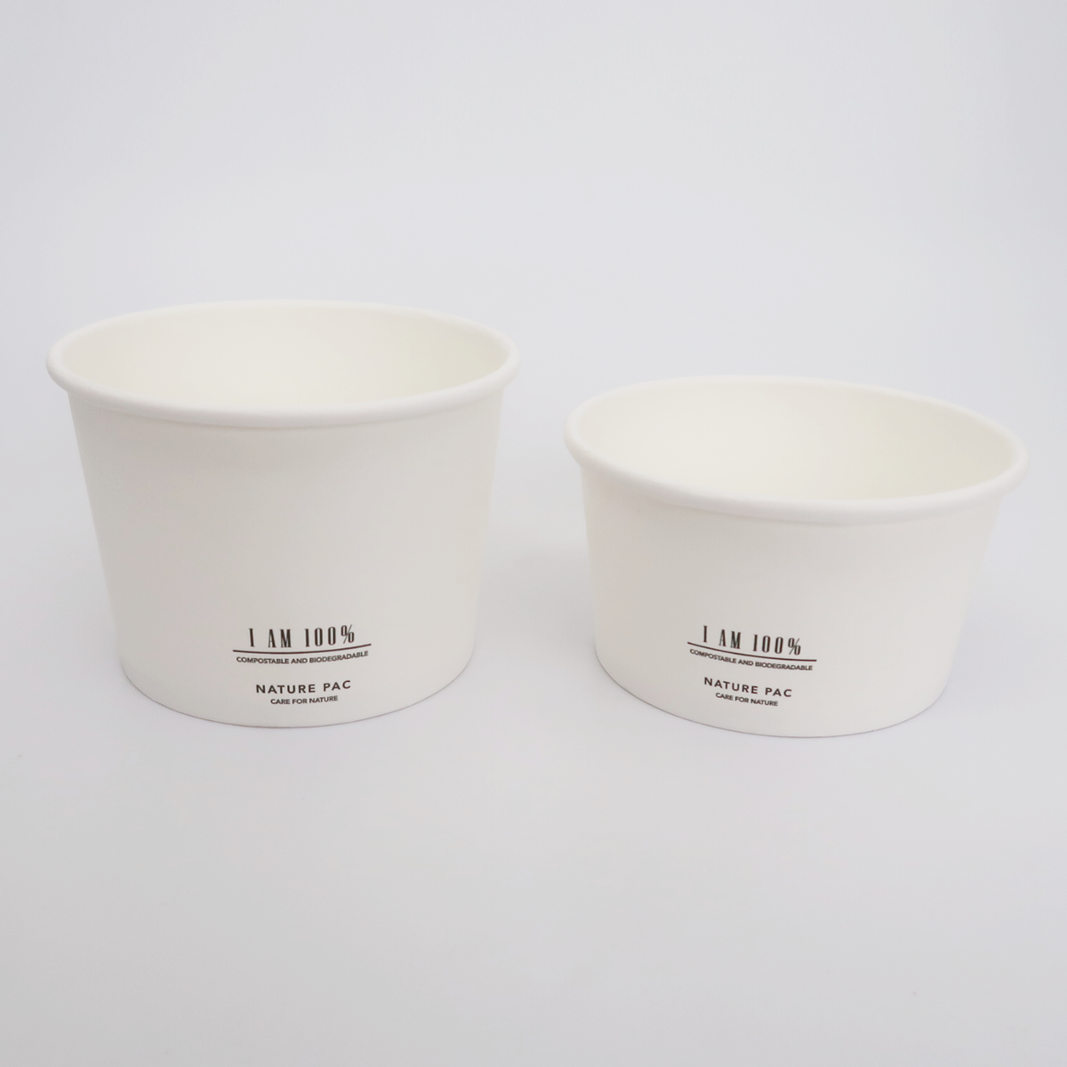 12oz (420ml) Paper Bowl - White – Nature Pac