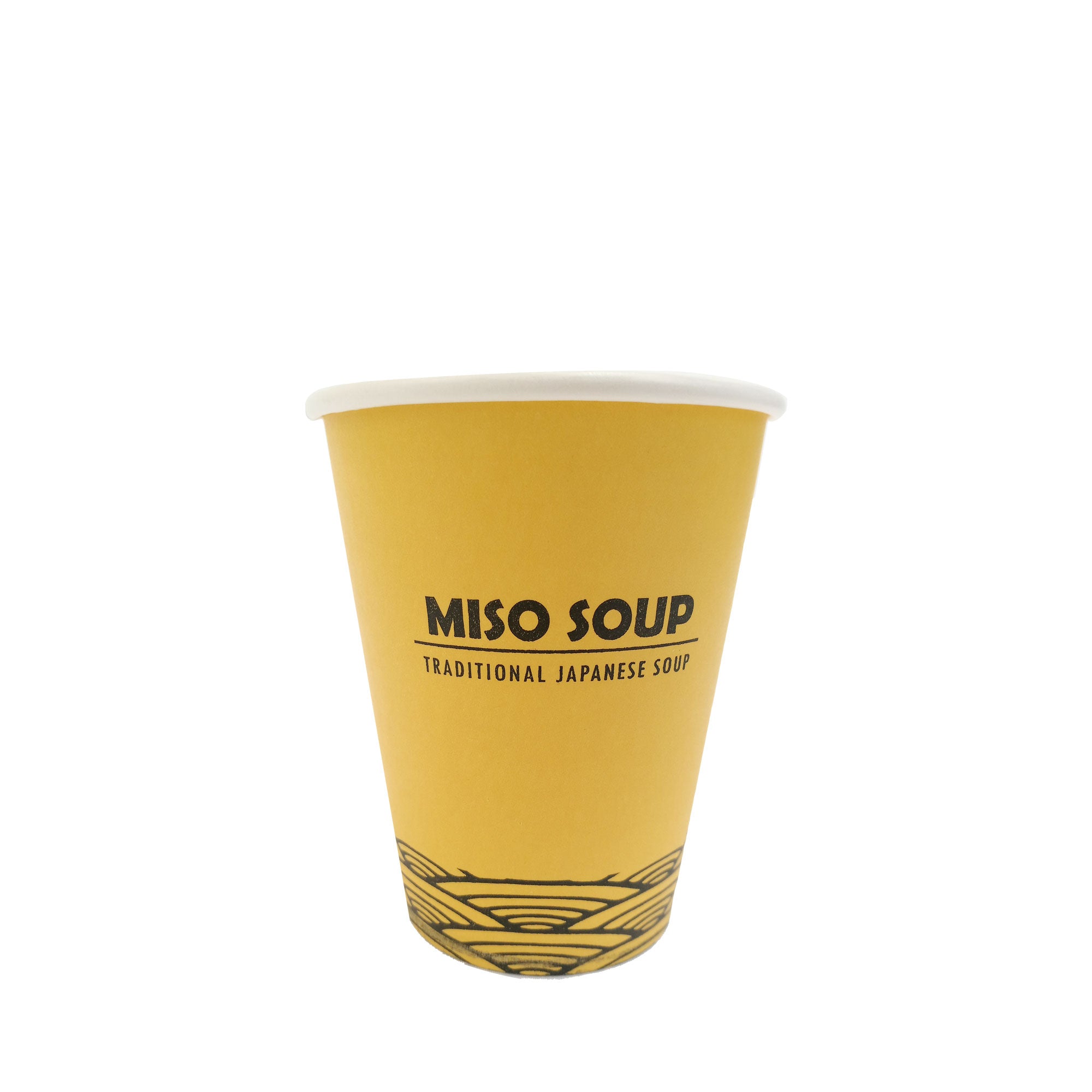 8oz Miso Cups (80mm) - Yellow, Kraft - Nature Pac