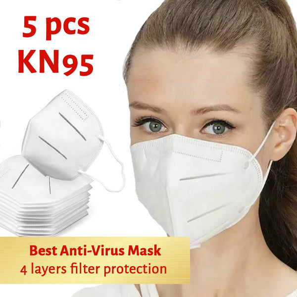 KN95 Face Mask 5 pcs/pack